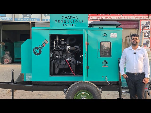 40kva Generator Tata Diesel Engine Kirloskar Alternatour Chadha Generators Pvt Ltd Ladwa