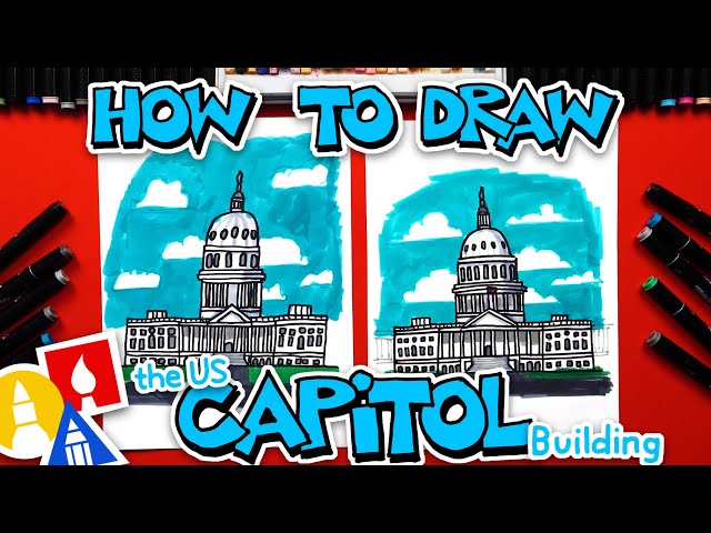 How To Draw The US Capitol Building