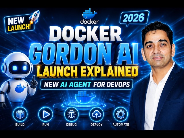 Docker Gordon AI Launch Explained | New AI Agent for DevOps (2026)