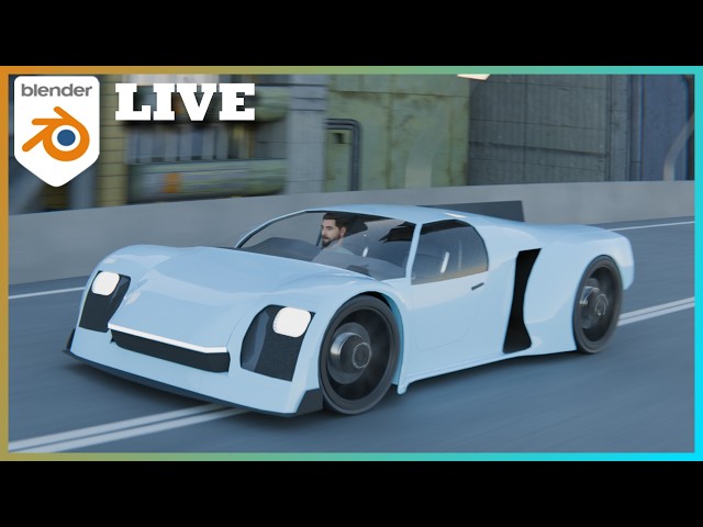Creating  a car animation in Blender