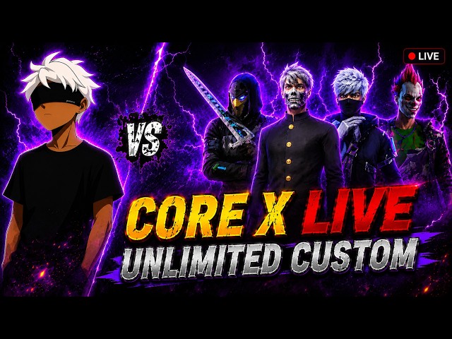CORE X LIVE's YT   BROADCAST#freefire #live #shortsfeed