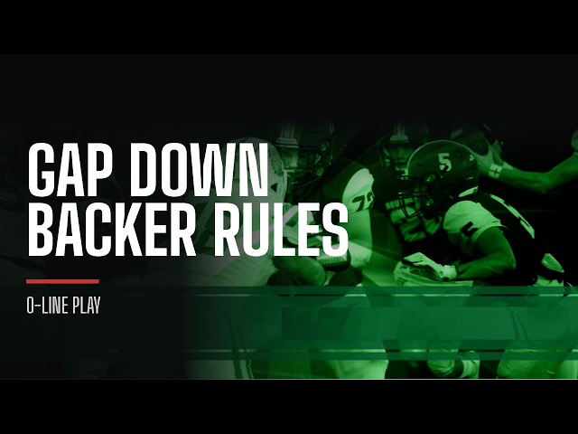 Gap-Down-Backer System: How to Stop Confusing Your Football O-Line