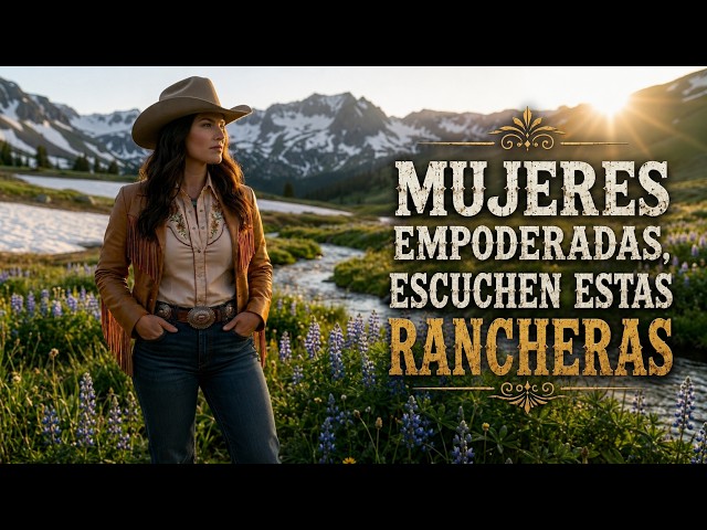 Mujeres Empoderadas, Escuchen Estas Rancheras 👑 ｜ Rancheras Poderosas ｜ Empoderamiento y Amor Propio