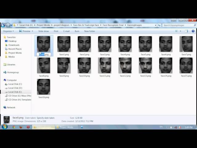 Techpush Real Time Face Recognition , Detection , Tracking Using Eign Faces IEEE Java