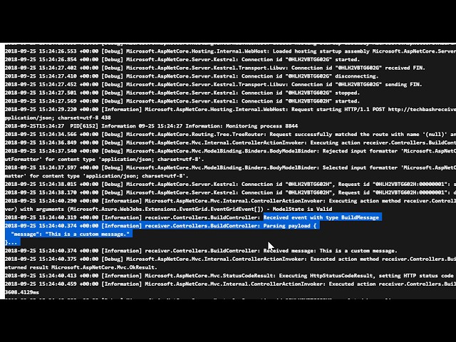 Custom Serverless Event Grid Events (No Audio)