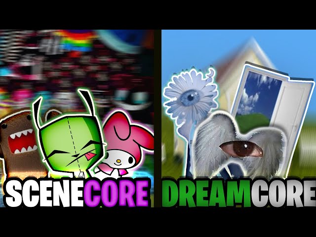 TOP 5 ESTETICAS (Cores) del INTERNET (SceneCore, DreamCore, WebCore)