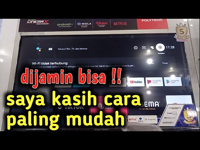 Cara Mencari Siaran Digital di TV Android Polytron