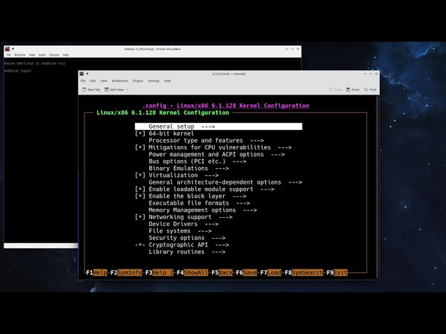 Building a custom Linux kernel on Debian