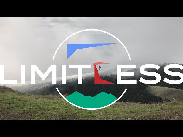 LIMITLESS-360 Hang Gliding:Saul Good hang glides Mount Tam- lands on Stinson Beach