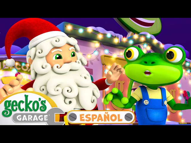 Cuando el gecko salvó la Navidad | Garaje de Gecko en Español | Dibujos animados