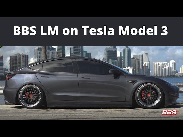 BBS LM on Tesla Model 3