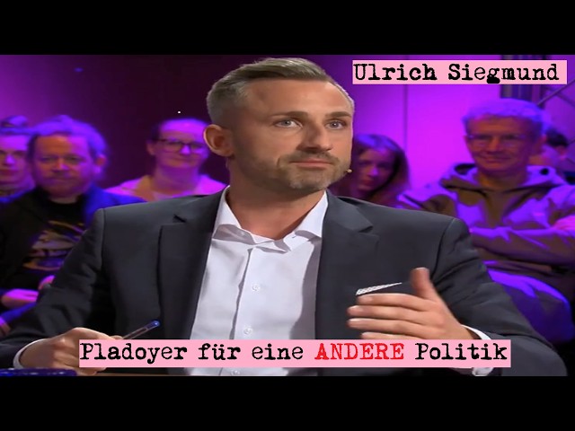 Ulrich Siegmund in spannender Talkrunde
