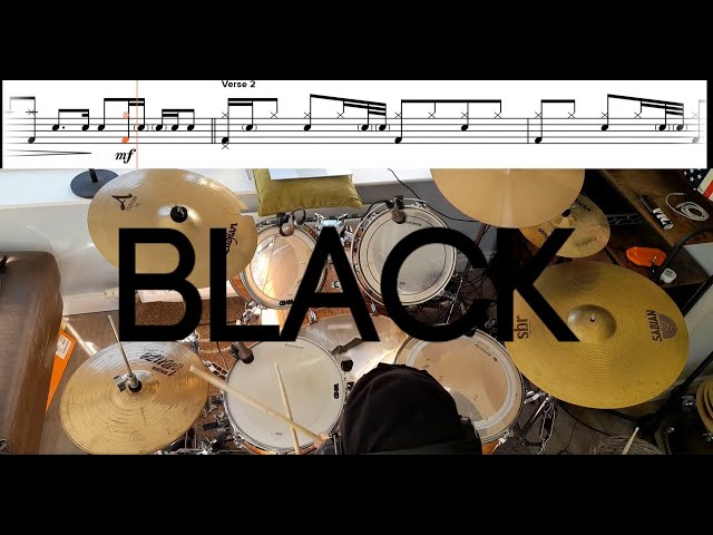 Pearl Jam - Black - Drum Cover With TABS