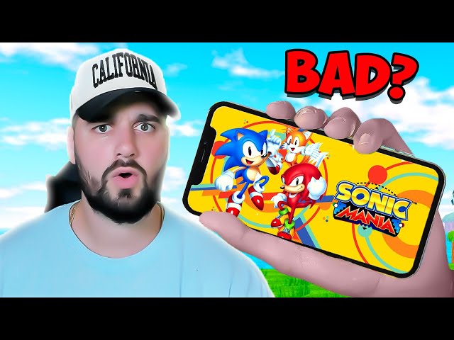 The NEW Sonic Mania Mobile Is BAD?