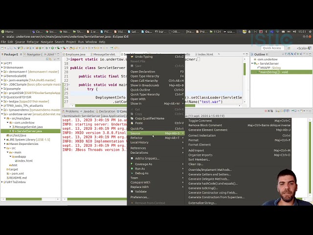 Demonstration: Créer votre première Servlet