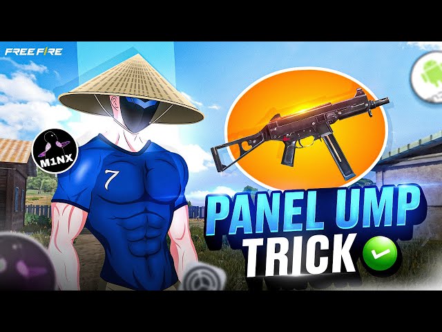 Secret Ump No Recoil Headshot Tips ☠️ Easiest 100% Working Tips For No Recoil And Panel Ump 😈🔥