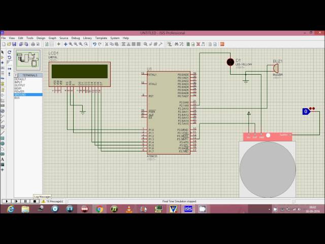 Home Automation Security System using 8051 in Proteus | Complete Simulation Project