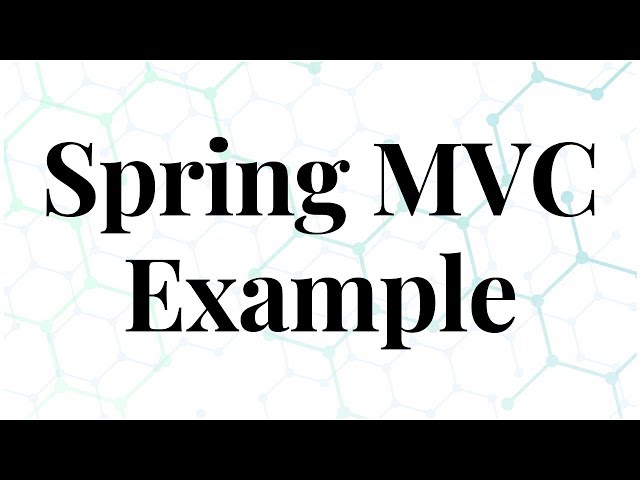 Spring MVC with Spring Boot Example E commerce Application