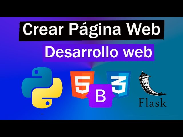 ✅COMO CREAR UNA PÁGINA WEB BÁSICA CON PYTHON (Flask) Y HTML 2024
