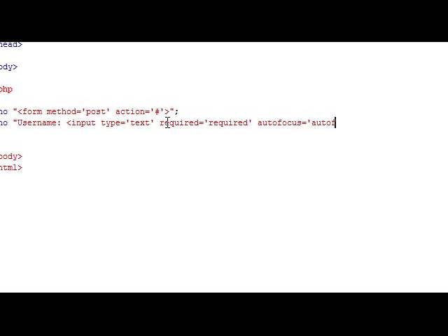 PHP Echo Tutorial
