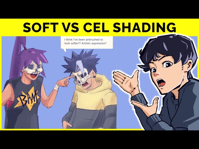 🔴 Shading Styles Face Off: Cel vs Soft in Real Time