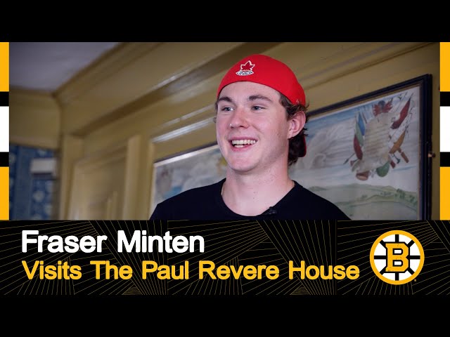 Fraser Minten visita la Casa Paul Revere