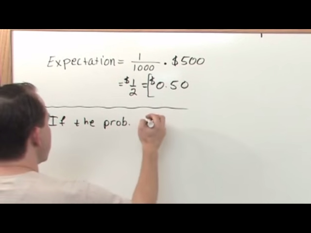 Lesson 7 - Mathematical Expectation (Probability Tutor)