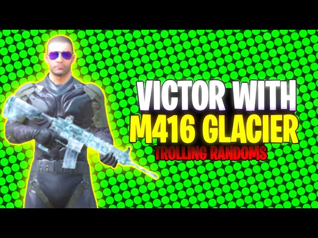 😨OMG! VICTOR WITH GLACIER TROLLING RANDOMS😂 REACTION GONE WRONG