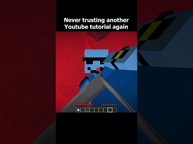 Never trusting another Youtube tutorial again