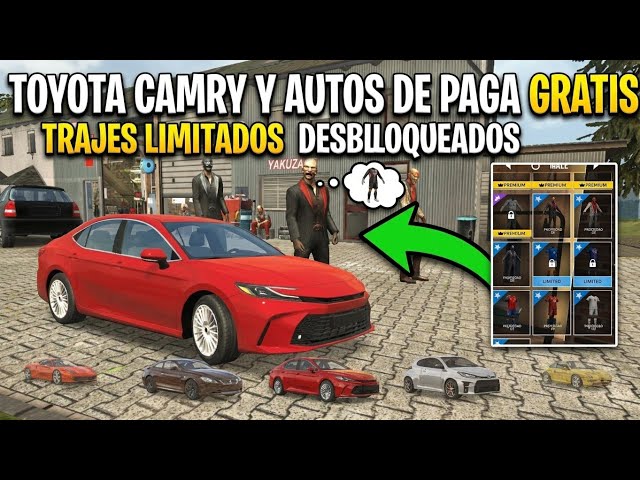 🔰 Script for | Car Parking Multiplayer 🔰 Toyota Camry, Free Paid Cars 🆓 #carparking #gg