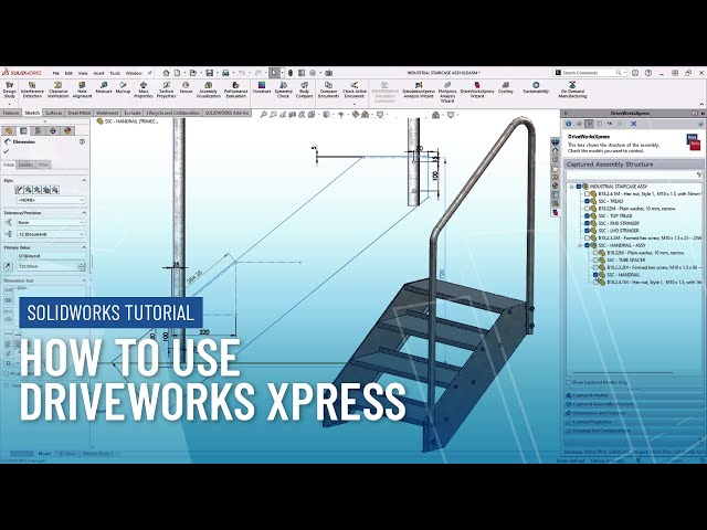 How to Use DriveWorks Xpress | Beginner SOLIDWORKS Tutorial