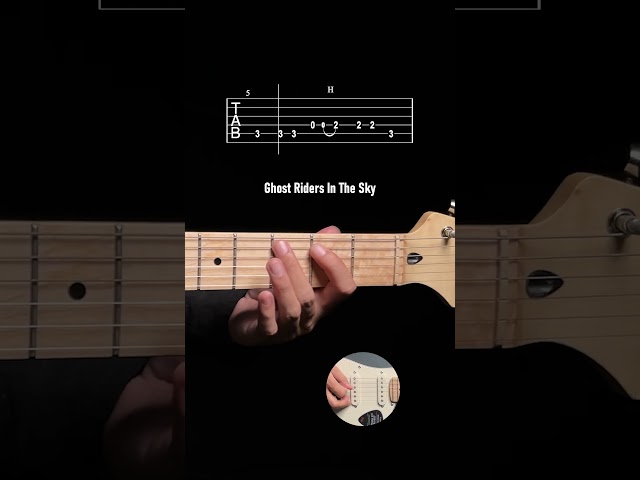 Ghost Riders In The Sky #guitartutorial