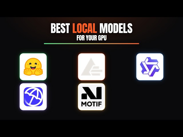 Best Local AI Models For Your GPU 2026