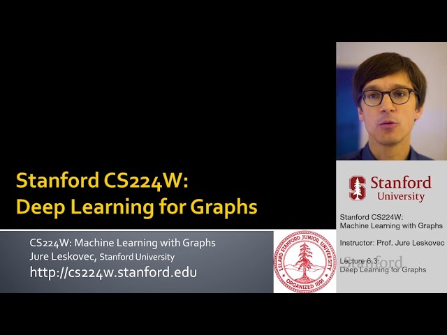 Stanford CS224W: Machine Learning with Graphs | 2021 | Lecture 6.3 - Deep Learning for Graphs
