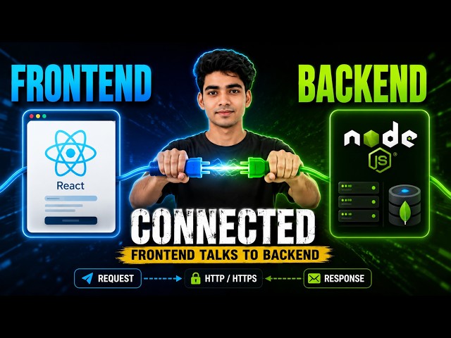 How to Connect Frontend and Backend (2026) | React and Node.js API Tutorial for Beginners