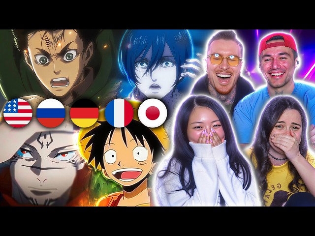The Best Anime Moments In Different Languages!