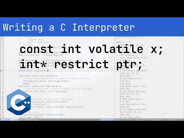 const, volatile, restrict - Writing a C interpreter - Part 15