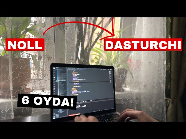 Qanday Qilib Universitet Diplomisiz 6 oyda Dasturchi Bo'ldim (Bor haqiqat) | Tokhir Rasulov