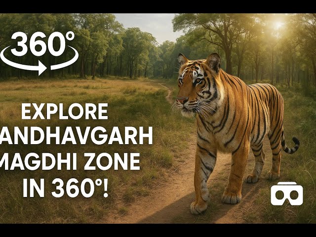 Step Inside: 360° Immersion at Bandhavgarh's Magadhi Gate! 🌳🔄 #wildlife #nature