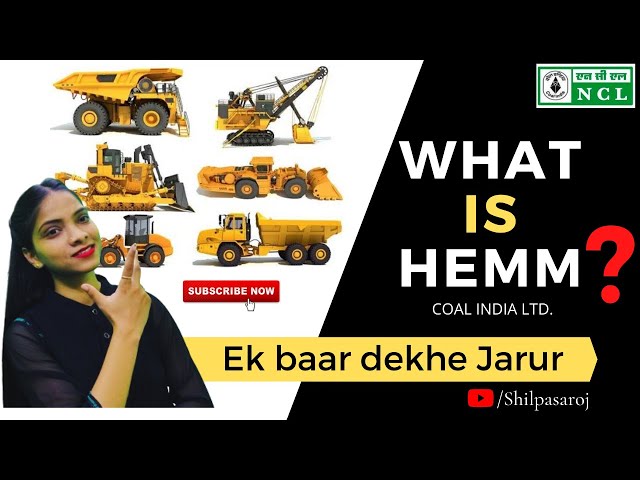 What is HEMM in NCL ? Hemm kya hota hai !! Puri Jankari ache se !! Must Watch #ncl #cil #coalmines