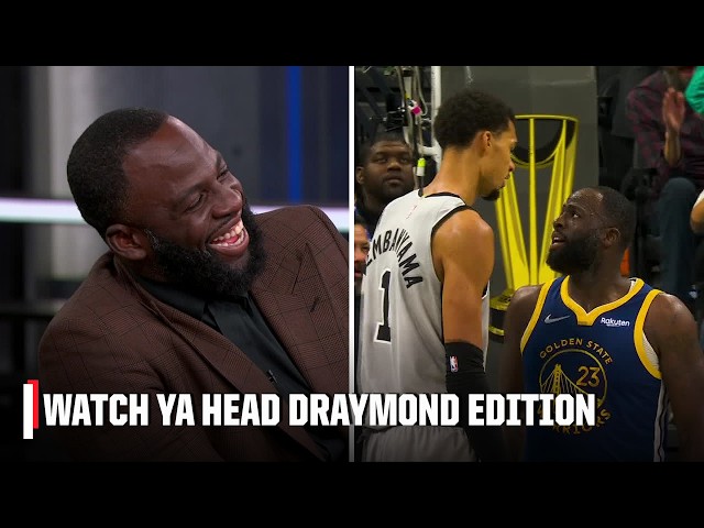 Shaq surprises Draymond with a 'Watch Ya Head' remix version of dunks on Green 😂 | Inside the NBA