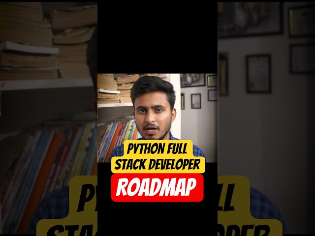 The Ultimate Full Stack Python Roadmap 2026 🐍🗺️ #shorts #python
