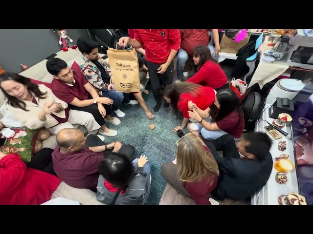 A Splash of Christmas: Color-Coded Gifts & Shared Smiles!