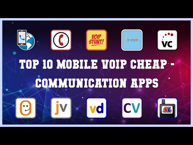 Top 10 Mobile Voip Cheap Android Apps