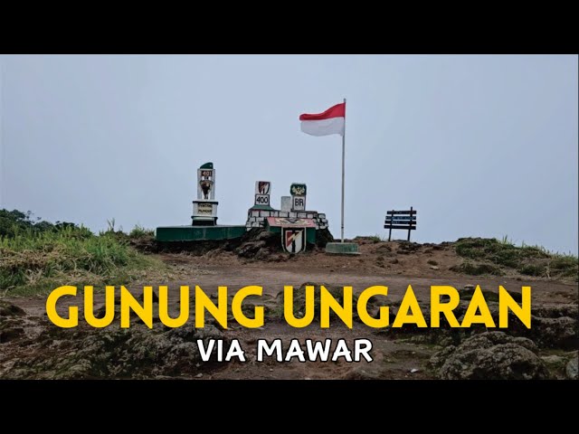 Mount Ungaran Climbing via Mawar | Central Java - Indonesia | December 2024