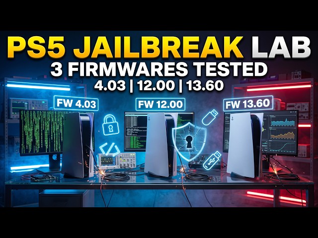 PS5 Jailbreak Test: 4 Exploit Tests on Firmware 4.03, 12.00 & 13.60 | PS5 Jailbreak News