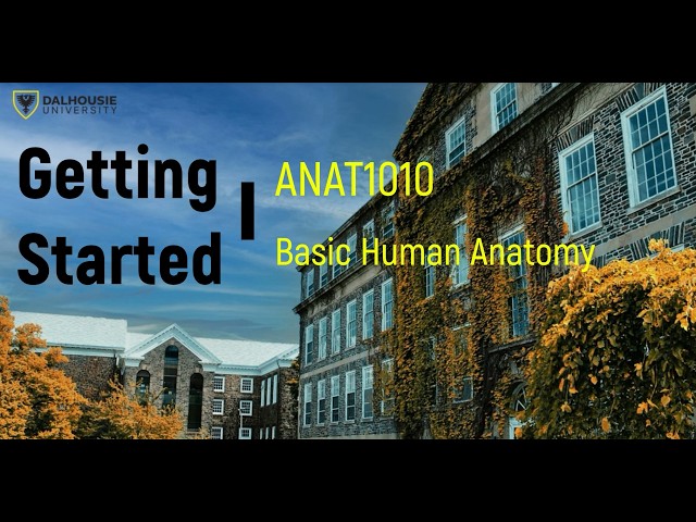 Getting Started Video ANAT1010 2026