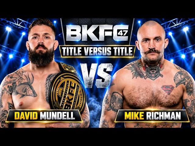 Bare Knuckle: David Mundell vs Mike Richman | BKFC 47 | Full Fight