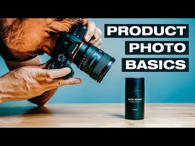 Master Product Photography in Minutes -- Here's How!
