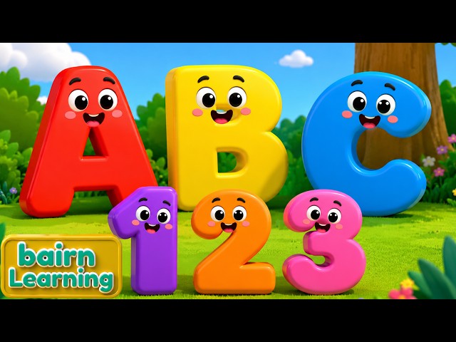 Preschool Learning Videos For 4 Year Olds | ABCs, Numbers, Colors & Shapes Song for Toddlers